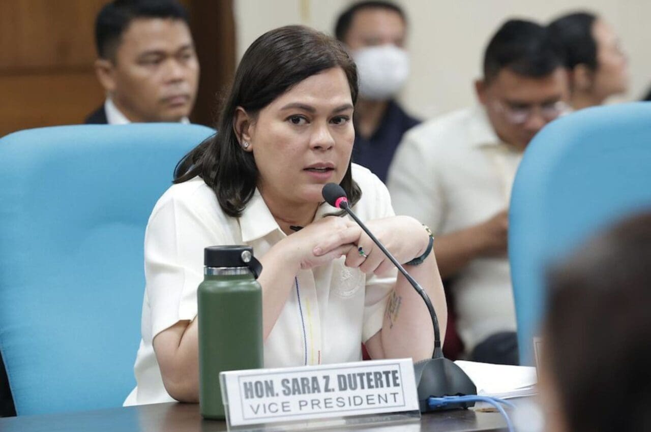 Sara Duterte in OVP budget hearing