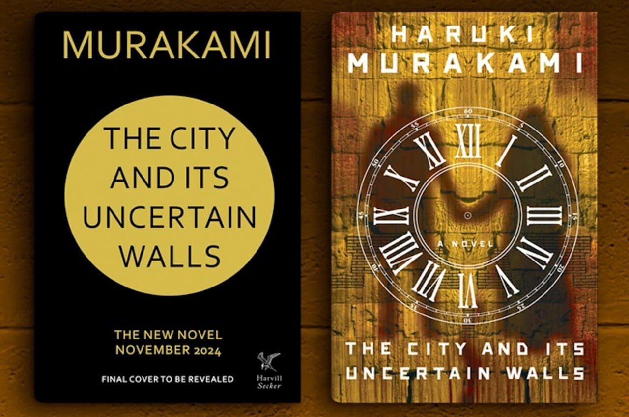 Two versions of Murakami's latest novel sit side by side