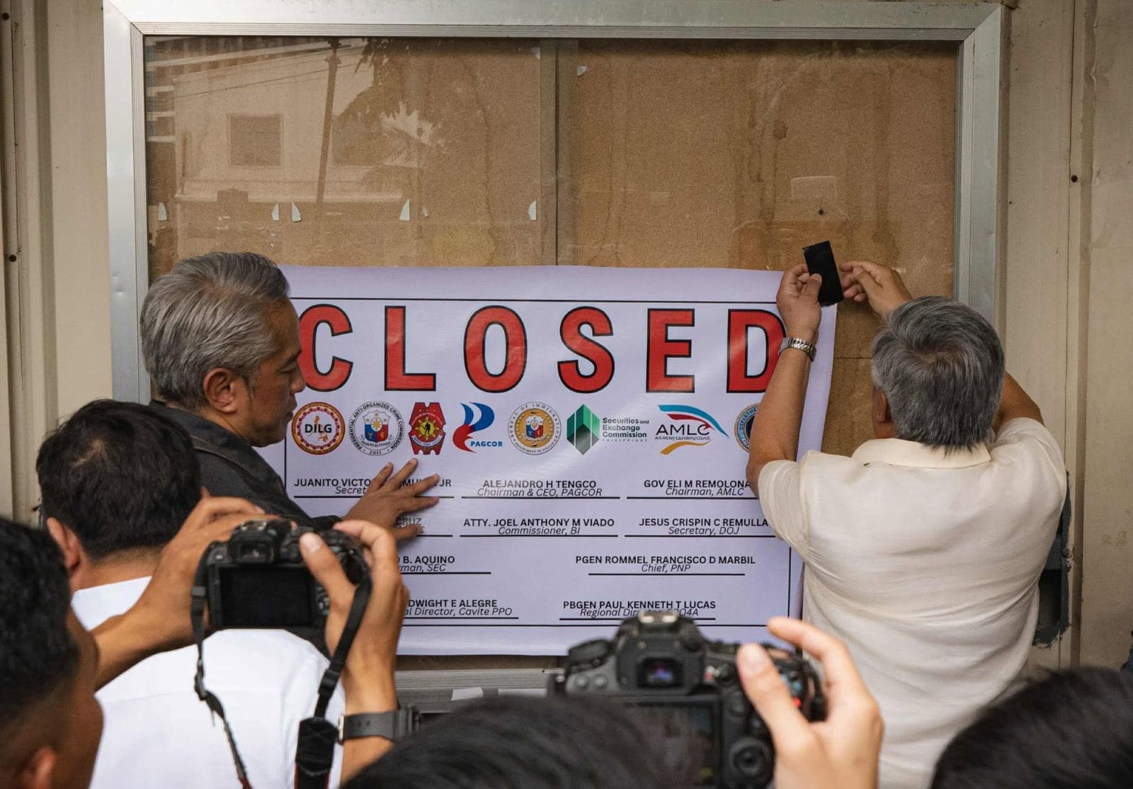 DILG and PAGCOR put up