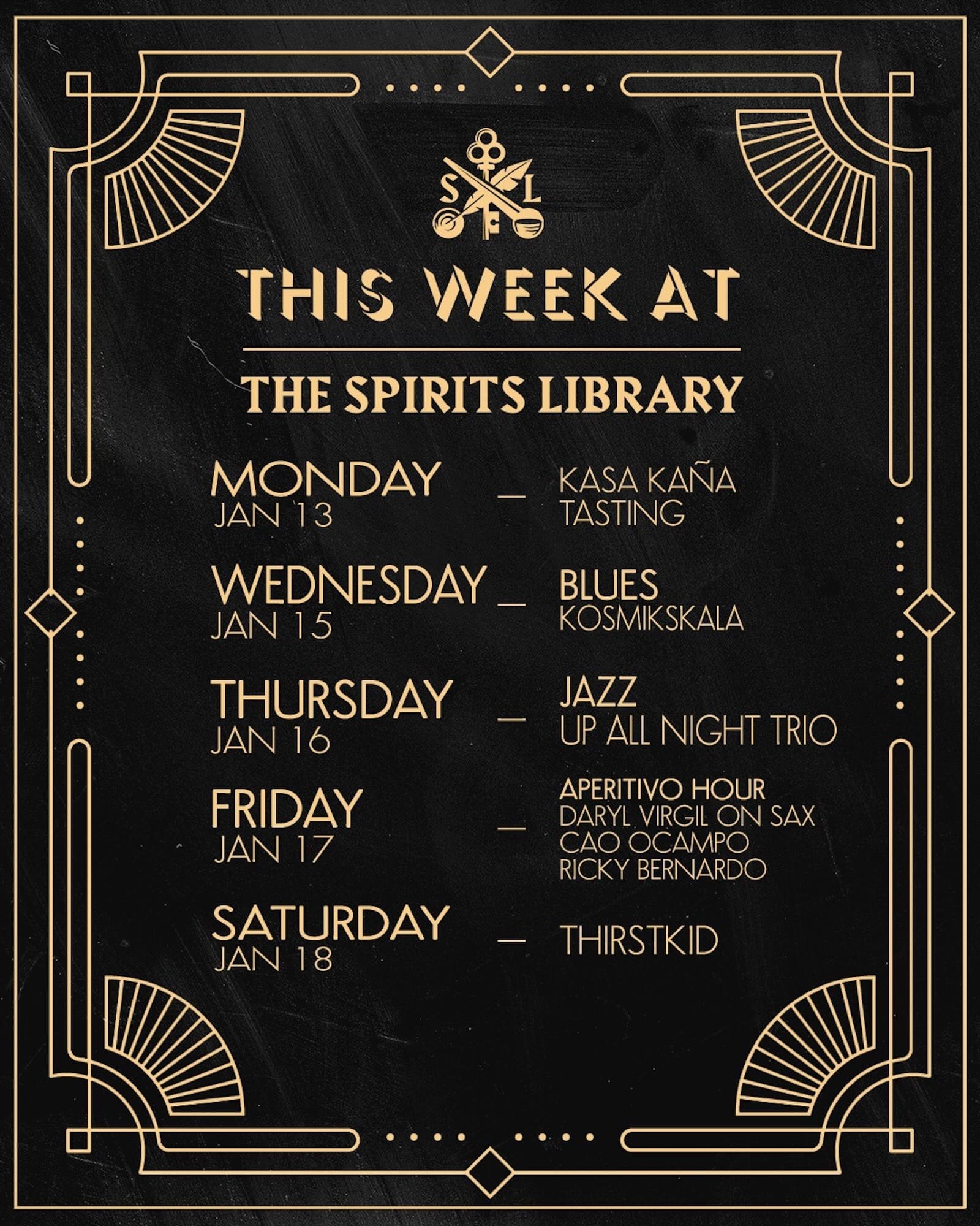 the spirits library