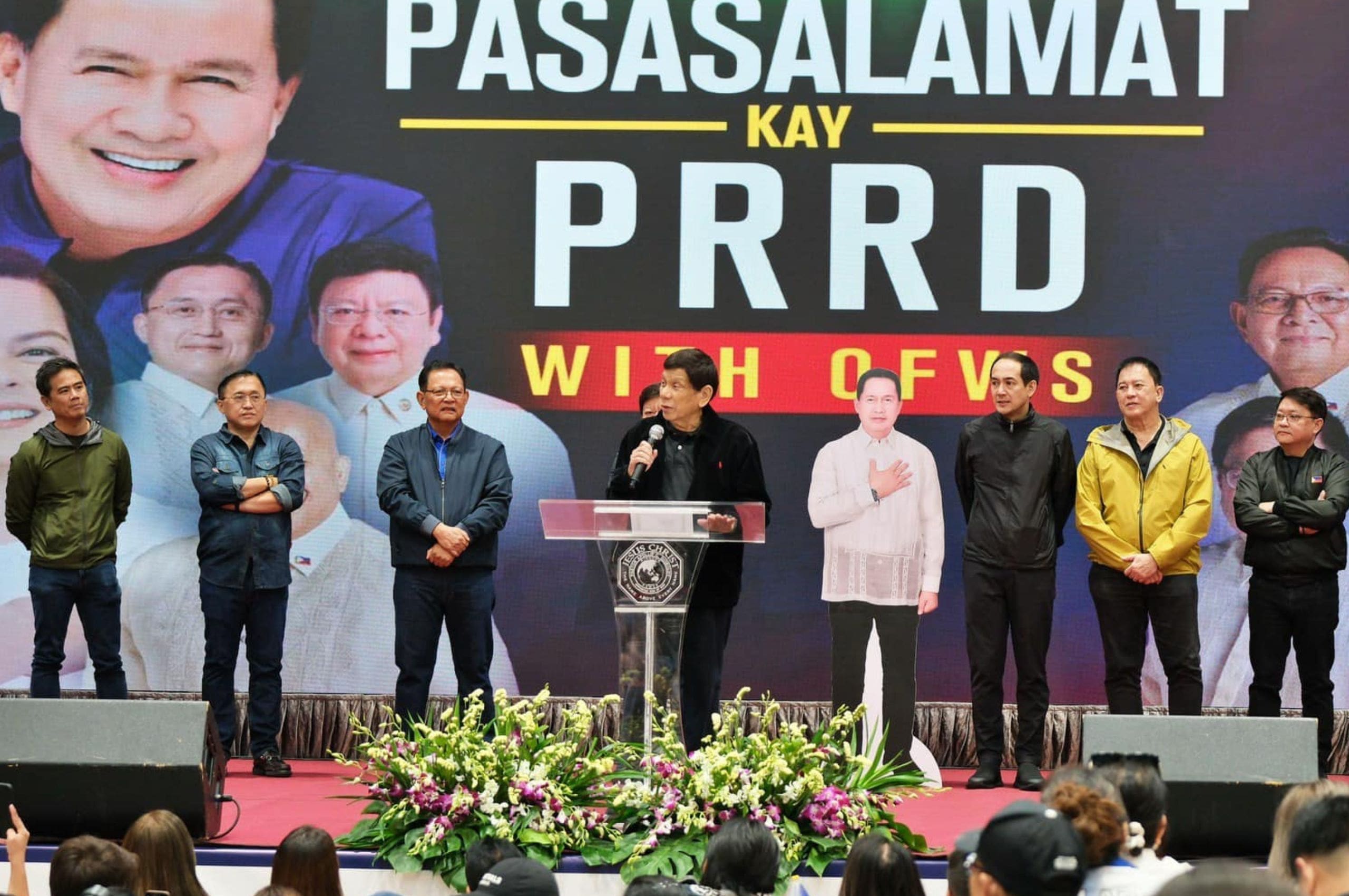 duterte in hong kong rally