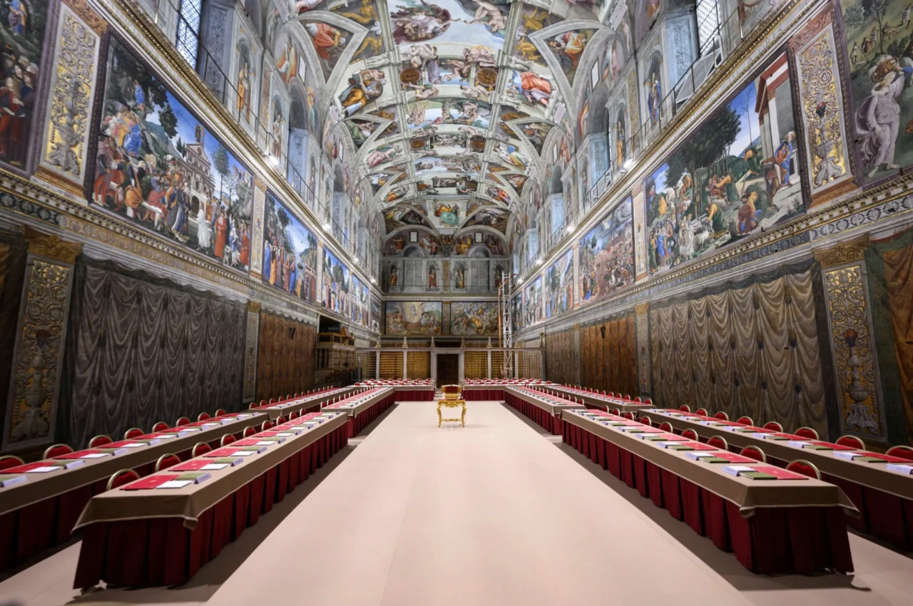 sistine chapel conclave 2025