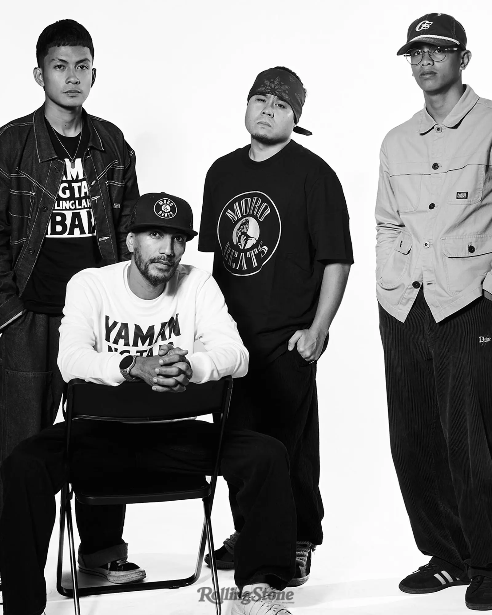 Teemo, DJ Medmessiah, Prophecee, Bun Bun from Morobeats rap collective