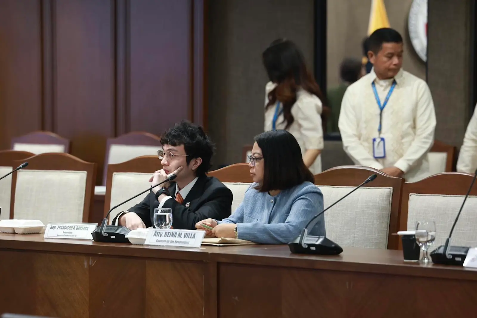 kiko barzaga ethics hearing house