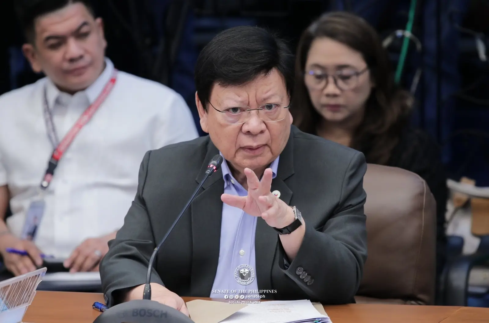 rodante marcoleta senate hearing flood control